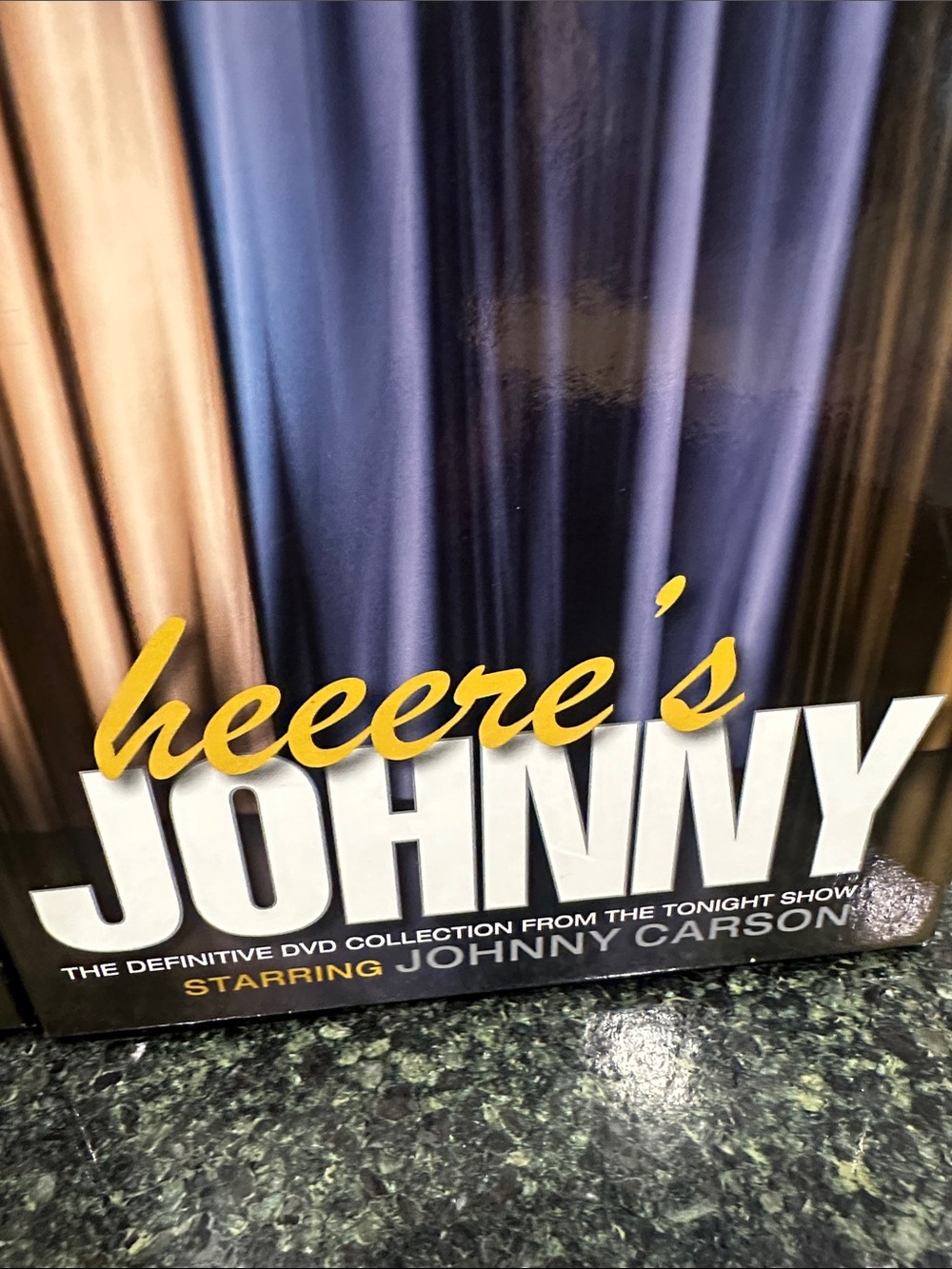 Heeere's Johnny Carson DVD collection tonight show king of late night set gift
